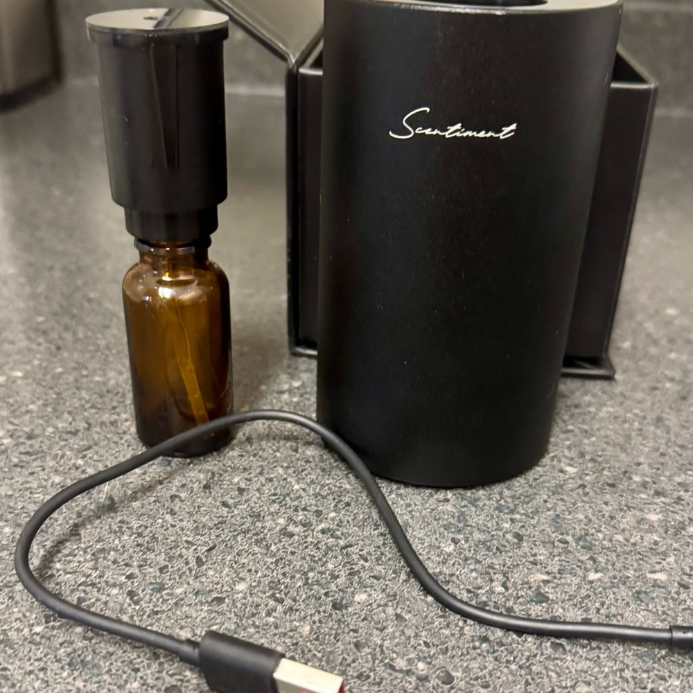 Black Aroma Diffuser Set
